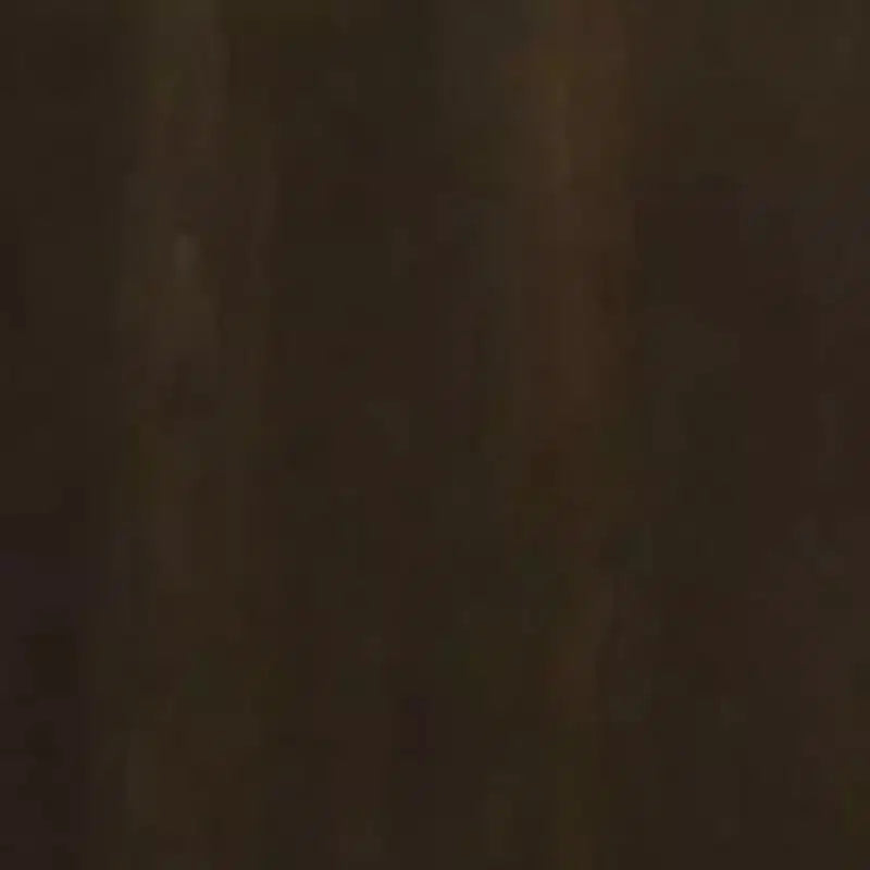 Specchio da comò con bordo smussato da 35", cornice in legno marrone