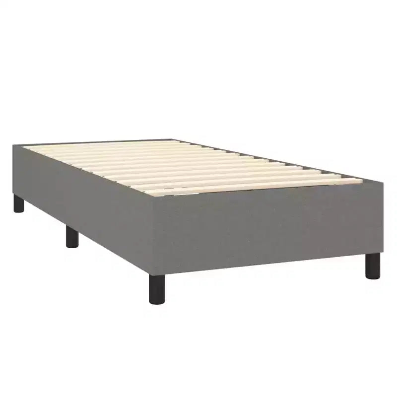 Giroletto in Tessuto Grigio Scuro (100% poliestere), compensato, legno ingegnerizzato