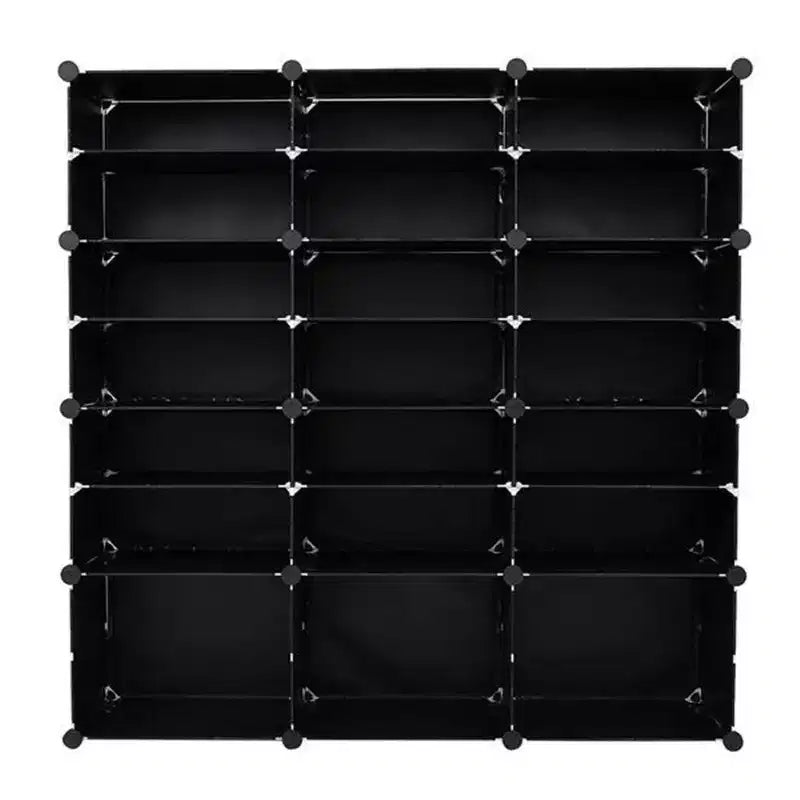 Scarpiera, Organizer Portatile a 7 Ripiani per Scarpe, Scaffale Multifunzione Fai da Te per Tacchi/Stivali/Pantofole (403030)